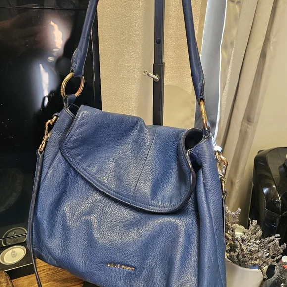 Cole Haan Blue Leather Women's Bag - Picture 2 of 9